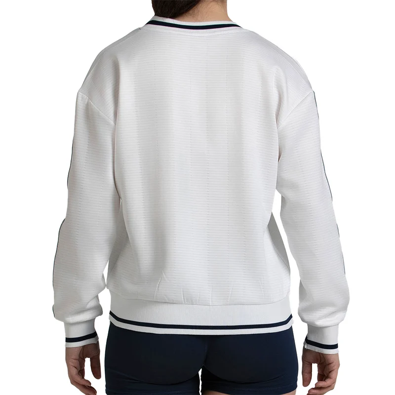 BULLPADEL TRAISER Blanco Mujer (Sudadera)