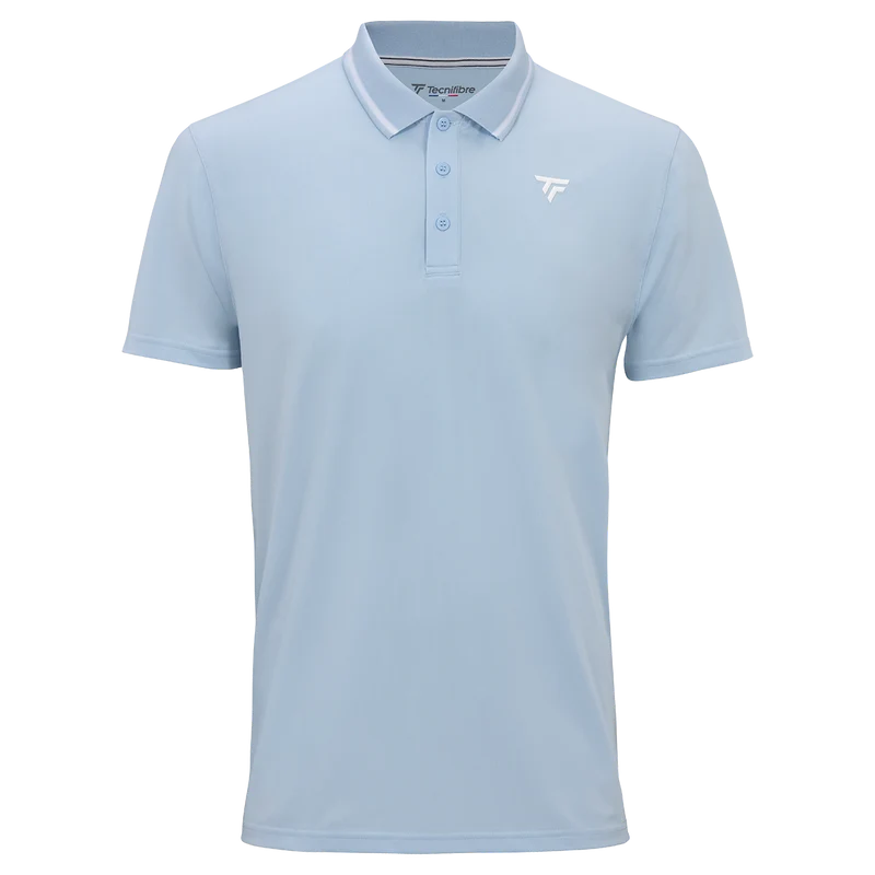 Tecnifibre Men's Team Tech Polo 2026 Glacier