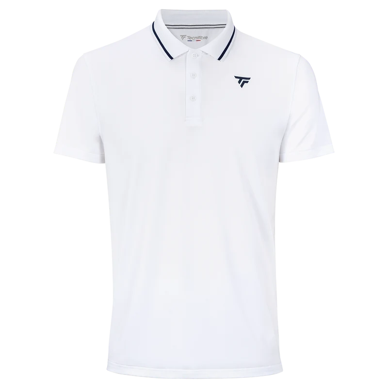 Tecnifibre Men's Team Tech Polo 2026 White