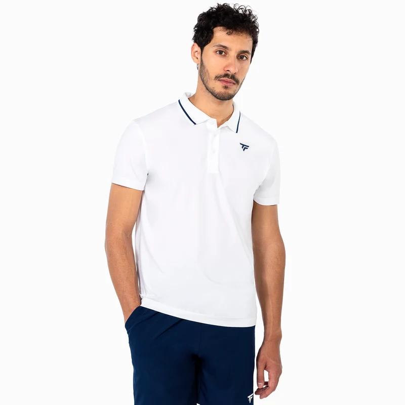 Tecnifibre Men's Team Tech Polo 2026 White