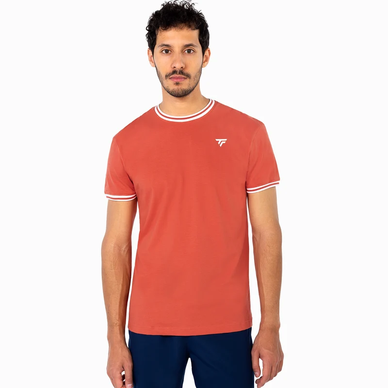 Tecnifibre Men's Team Stretch Tee 2026 Terracotta