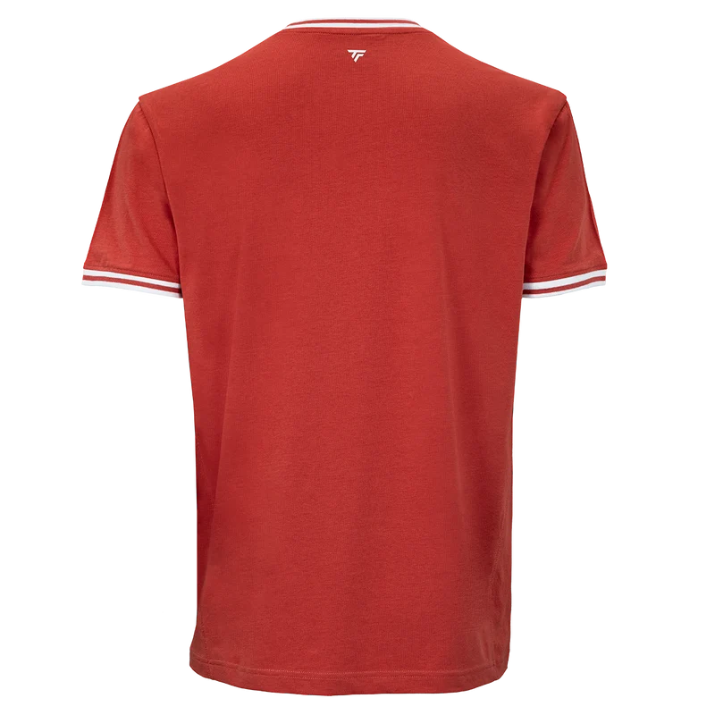 Tecnifibre Men's Team Stretch Tee 2026 Terracotta