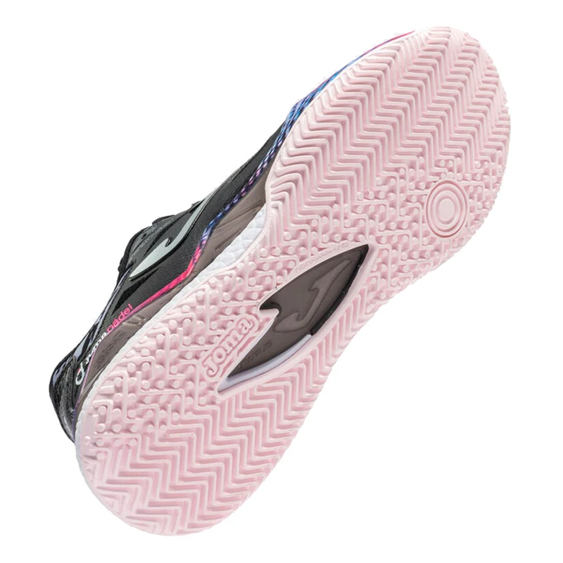 Spin Padelschuh Damen - schwarz, pink