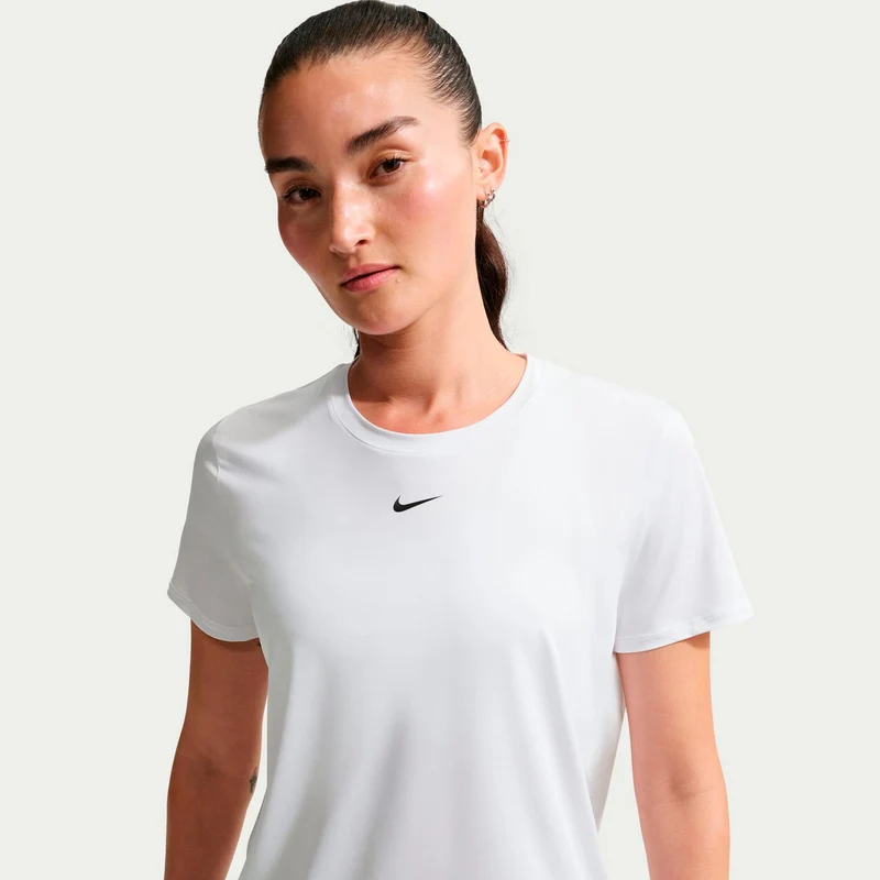 One Dri-Fit T-Shirt Damen - weiß, schwarz