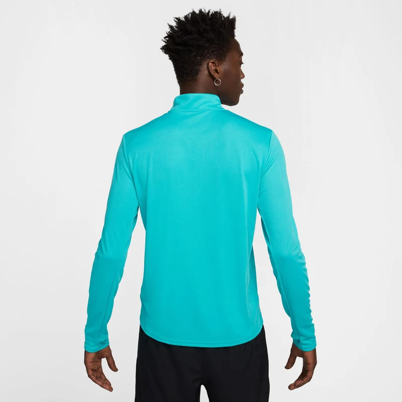Pacer Half-Zip Laufshirt Herren - türkis