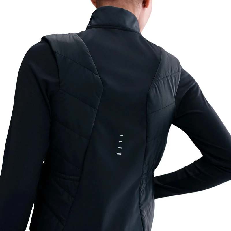 Swift Therma-Fit Laufweste Damen - schwarz, silber