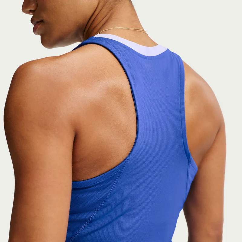 Court Dri-FIT Advantage Tank-Top Damen - blau, weiß