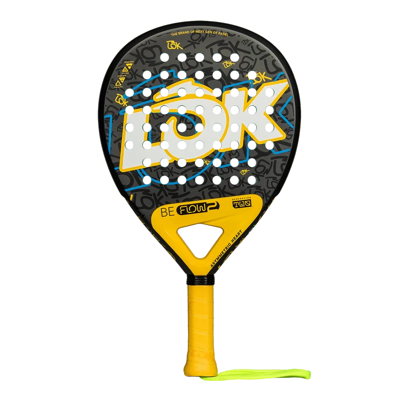 Lok Be Flow Gen 2 Padel Racket Yellow