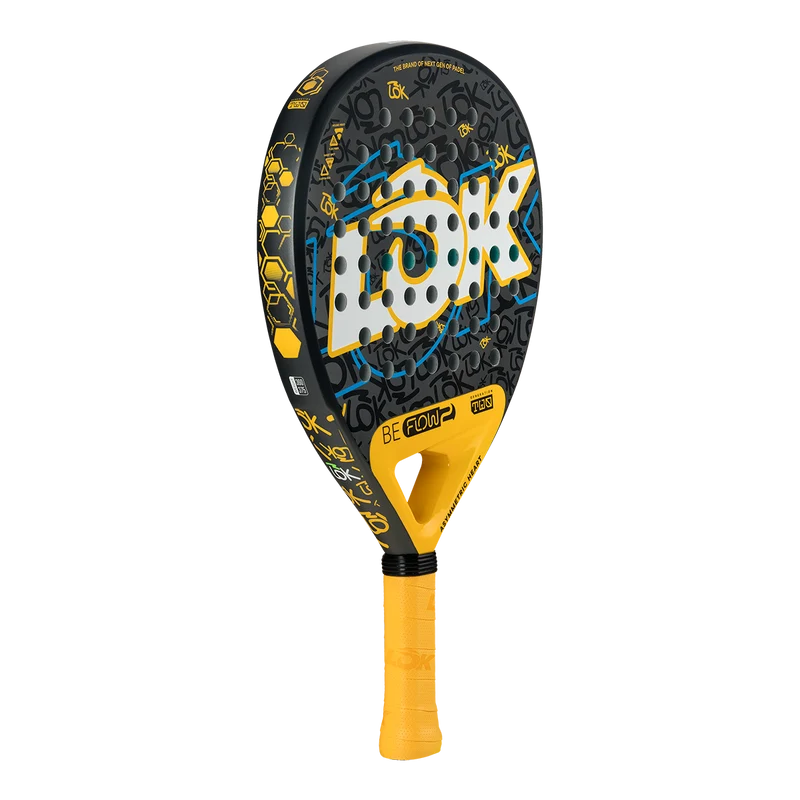 Lok Be Flow Gen 2 Padel Racket Yellow