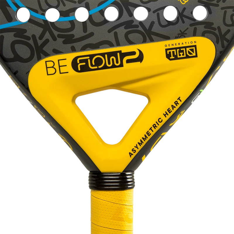 Lok Be Flow Gen 2 Padel Racket Yellow