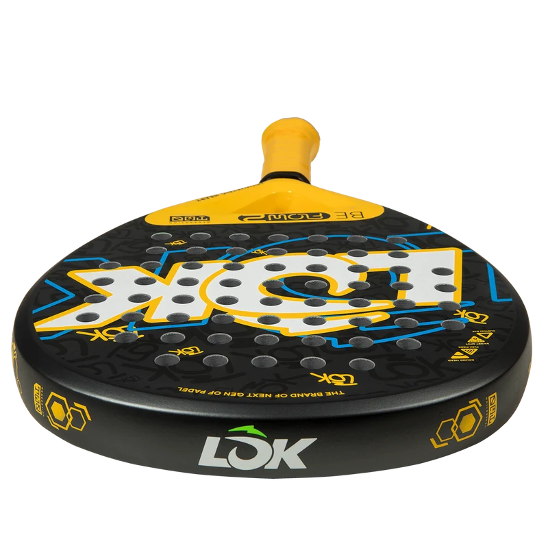 Lok Be Flow Gen 2 Padel Racket Yellow