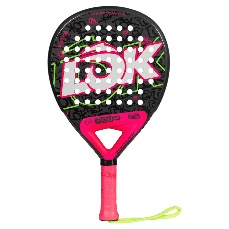 Lok Be Flow Gen 2 Padel Racket Pink