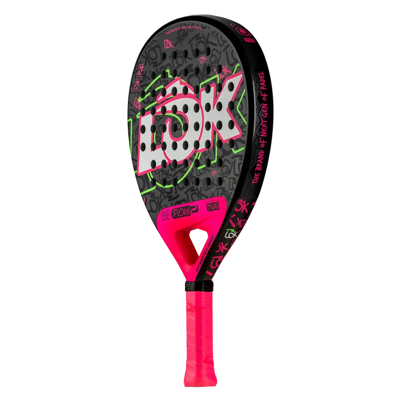Lok Be Flow Gen 2 Padel Racket Pink