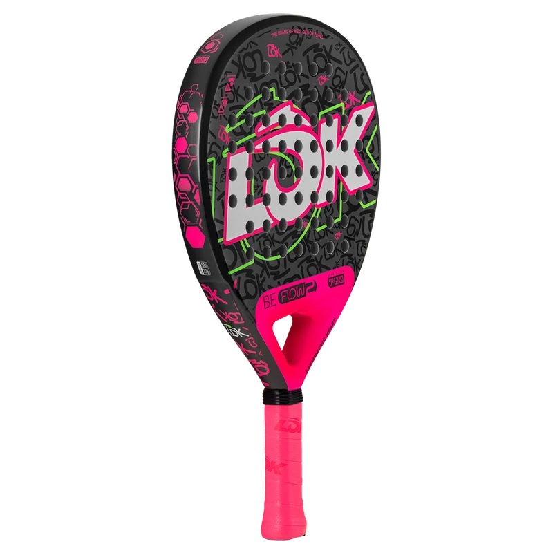 Lok Be Flow Gen 2 Padel Racket Pink