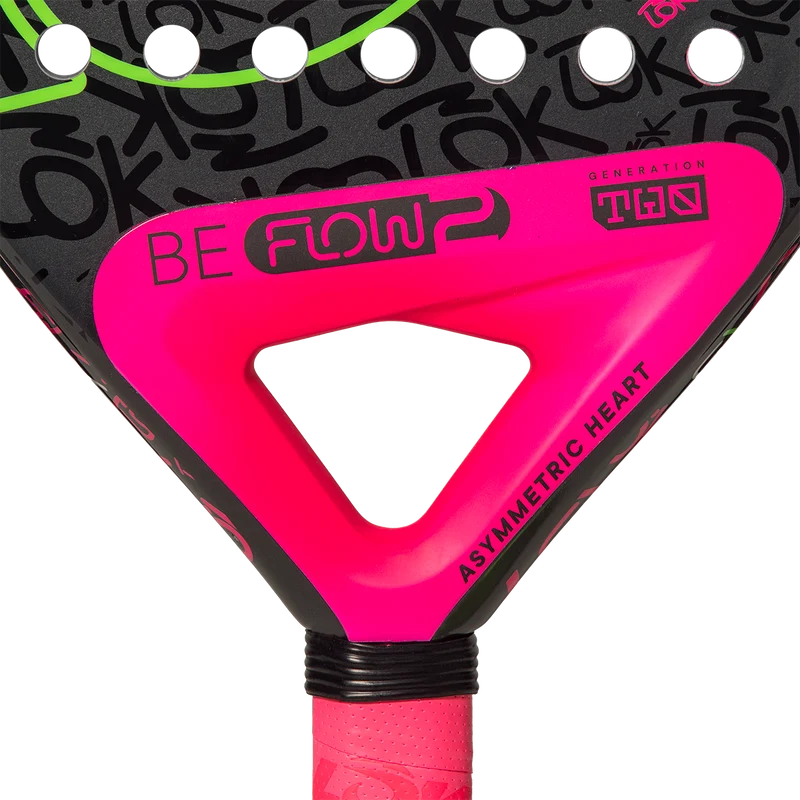 Lok Be Flow Gen 2 Padel Racket Pink