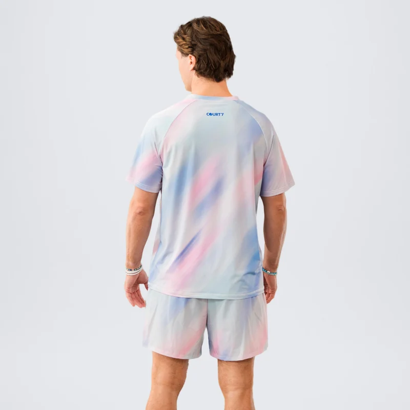 Dual Pocket 5in Shorts Herren - weiß, mehrfarbig