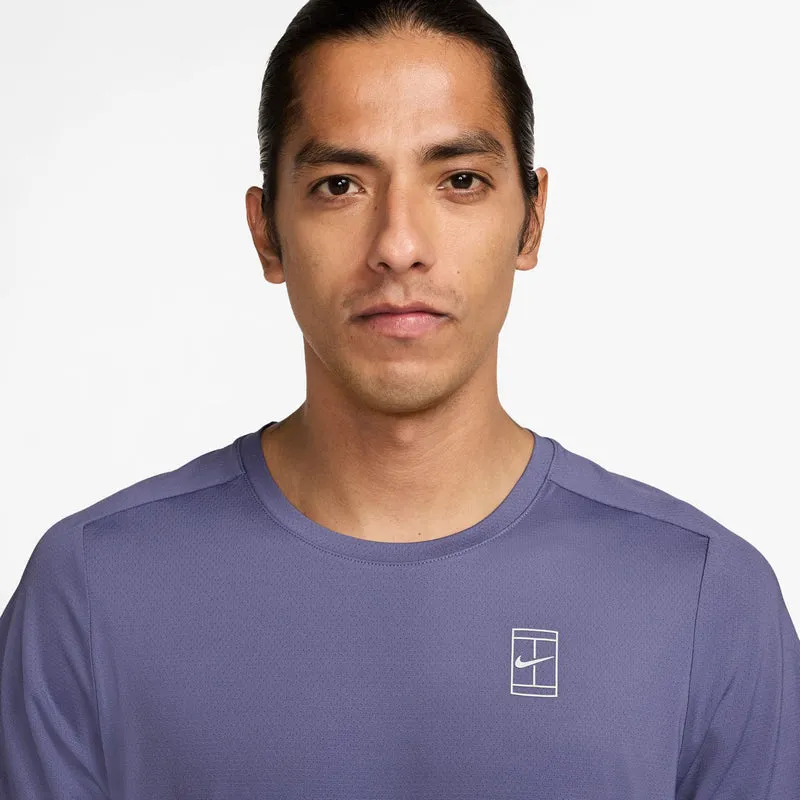 Court Dri-FIT Advantage T-Shirt Herren-flieder
