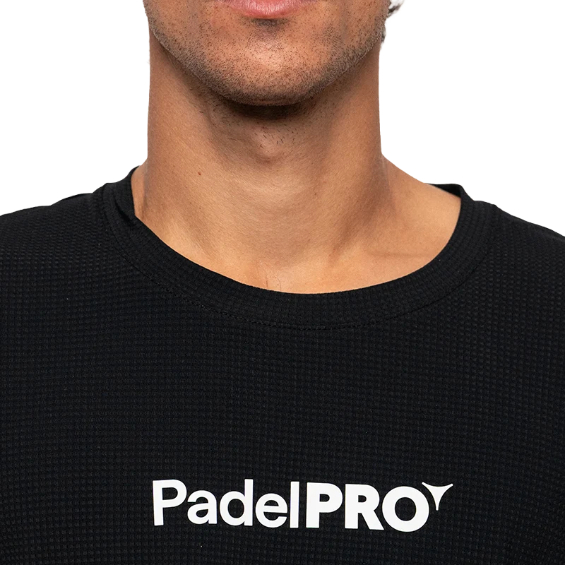 Camiseta Pro Basic PadelPRO Negra