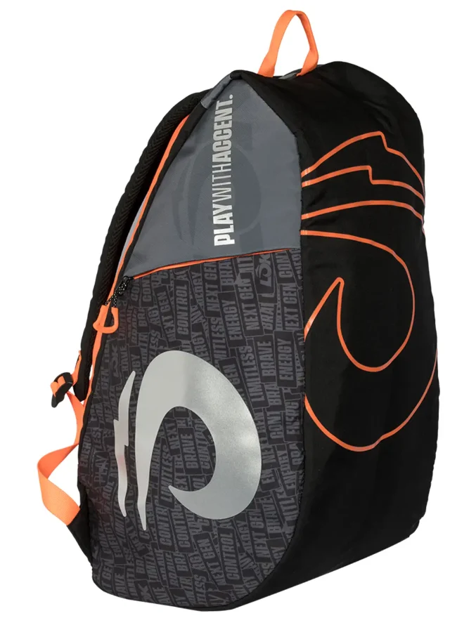 Lok One Padel Racket Bag Black/Orange