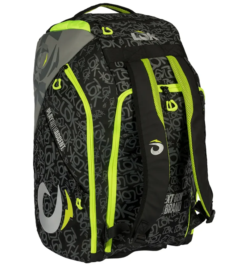 Lok Maxx Gen 2 Padel Racket Bag Black/Green