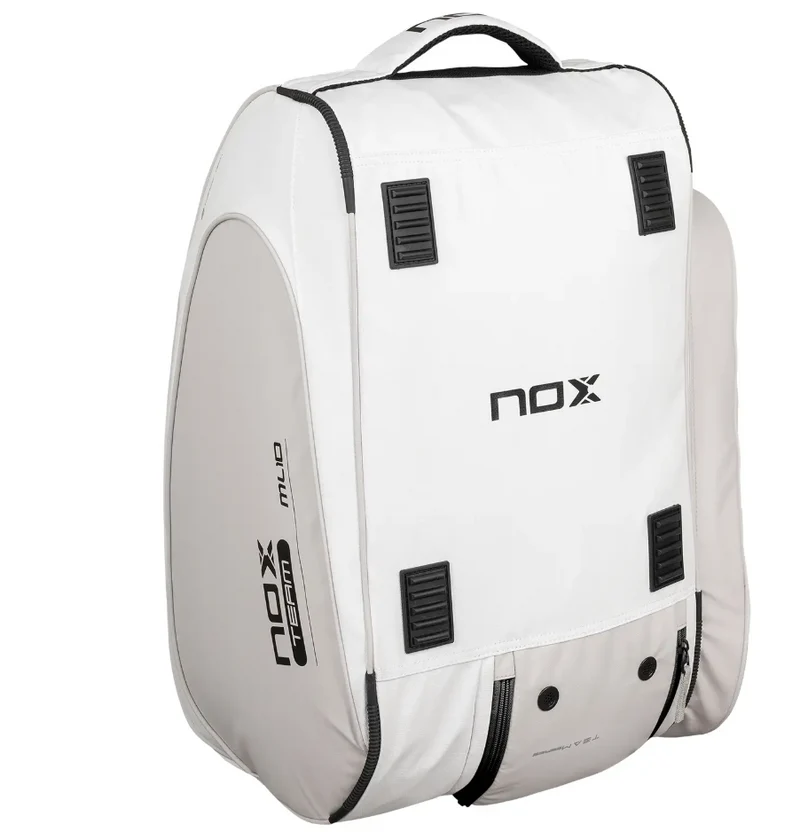 Nox ML10 Team Padel Racket Bag White Grey