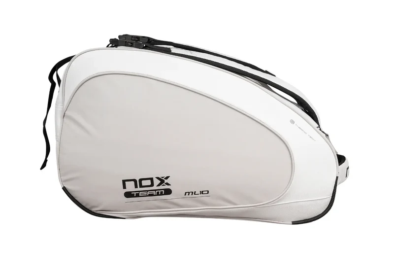Nox ML10 Team Padel Racket Bag White Grey
