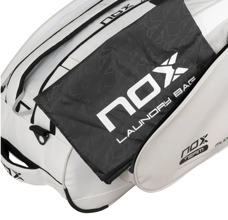 Nox ML10 Team Padel Racket Bag White Grey