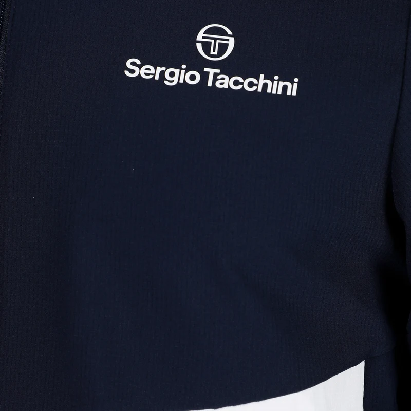 Giardino Trainingsjacke Herren - dunkelblau, weiß