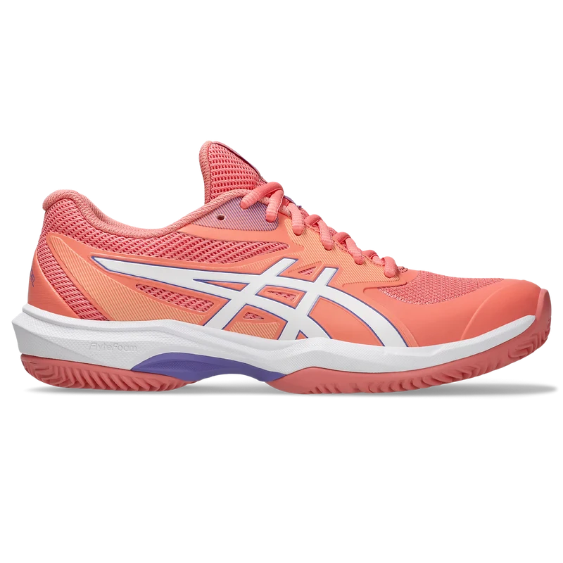 Asics Women's Game FF Padel Shoes Guava White