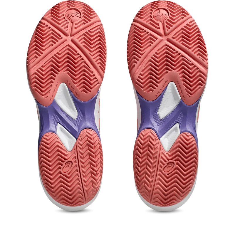 Asics Women's Game FF Padel Shoes Guava White