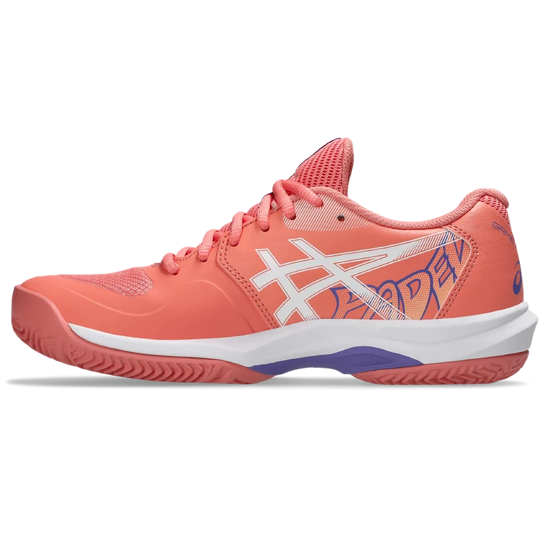 Asics Women's Game FF Padel Shoes Guava White