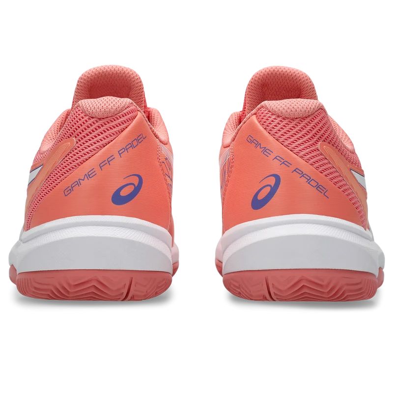 Asics Women's Game FF Padel Shoes Guava White