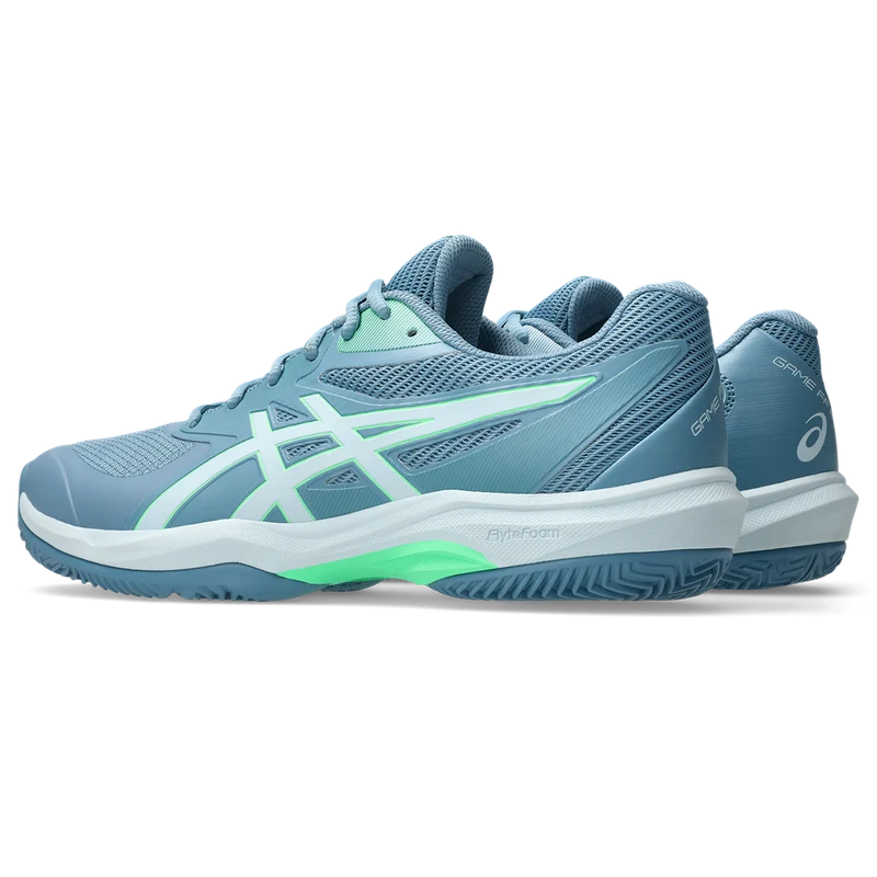 Asics Men's Game FF Padel Shoes Saba Blue Cool Grey