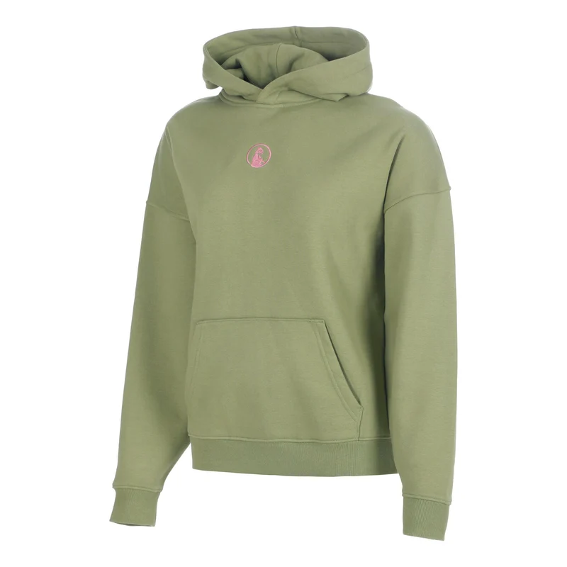 Club House Oversize Hoody Damen - khaki