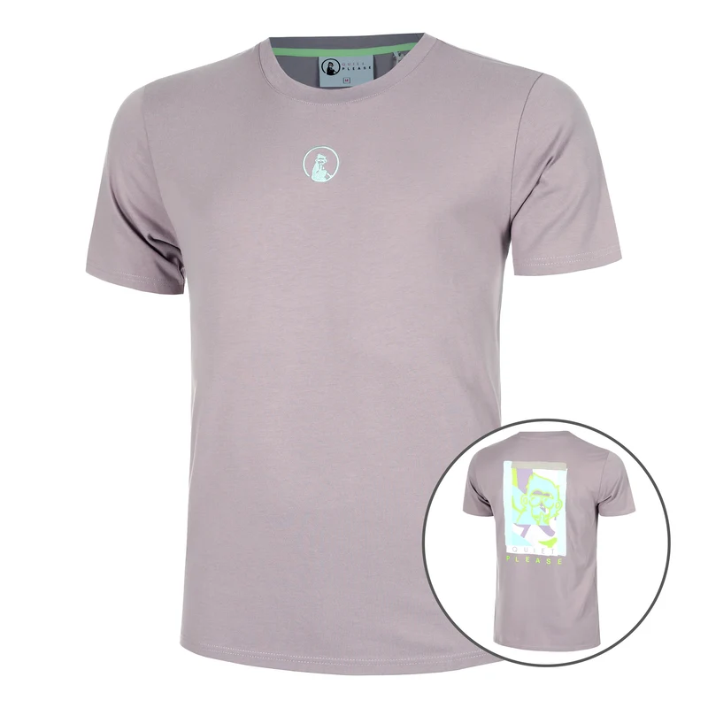 Mind Collage T-Shirt Herren-Lila,Mehrfarbig