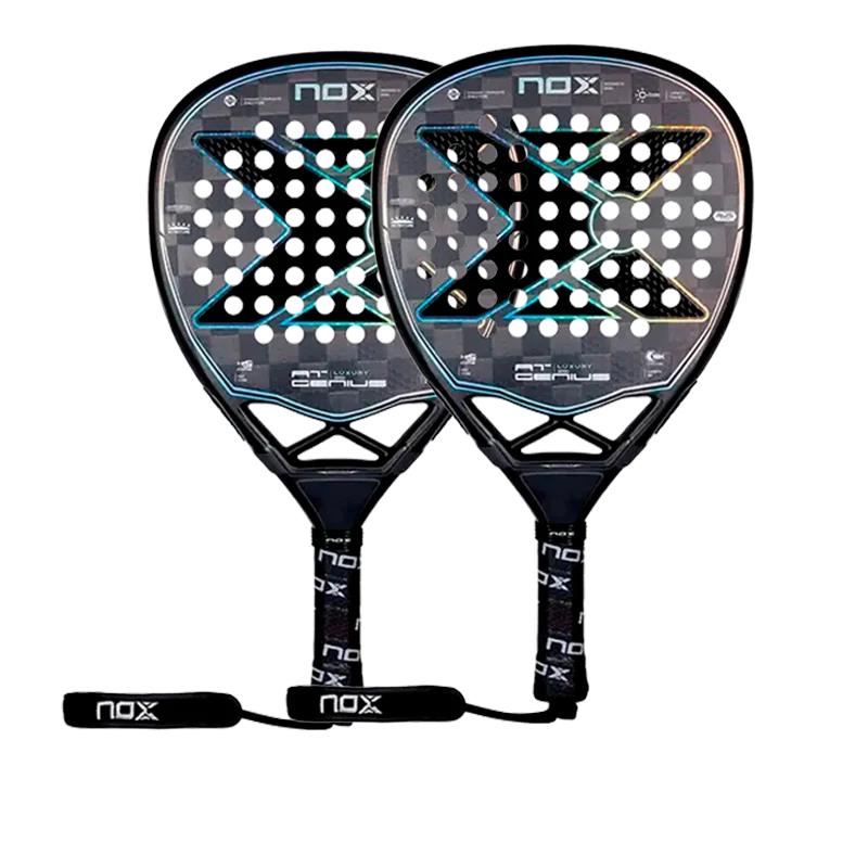 Pack dúo Pala Nox AT10 Genius Attack 18K Limited Edition (Exclusivas PadelPROShop)