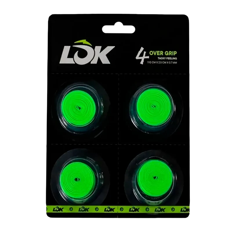 Overgrips LOK Green (Pack x4)