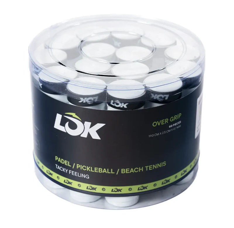 Lok Overgrip 60 Pack - White