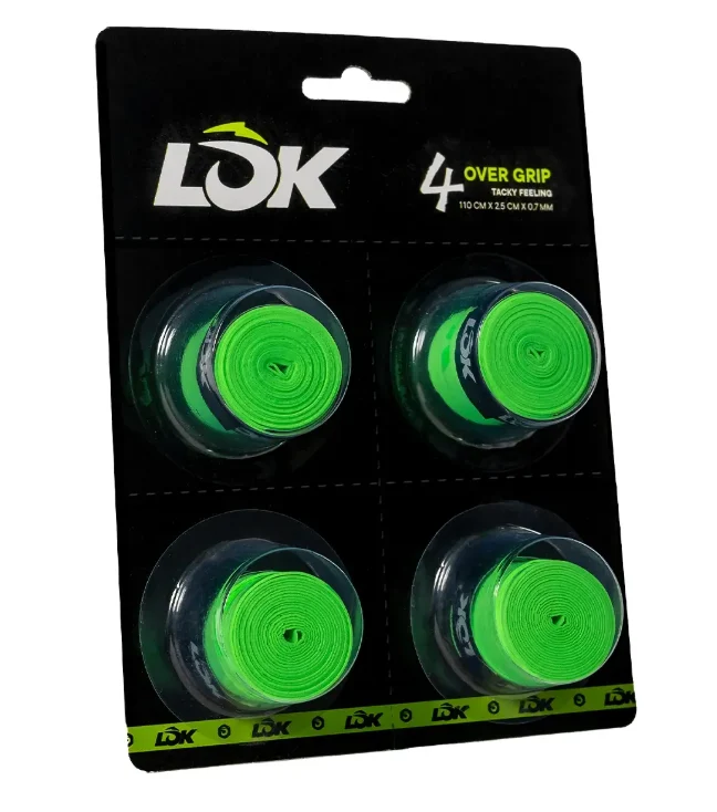 Lok Overgrips 4 Pack - Green