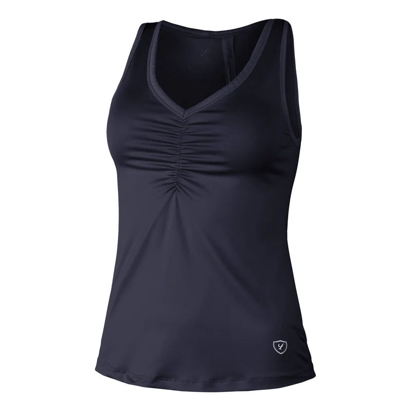 Bubble Tank-Top Damen - blau