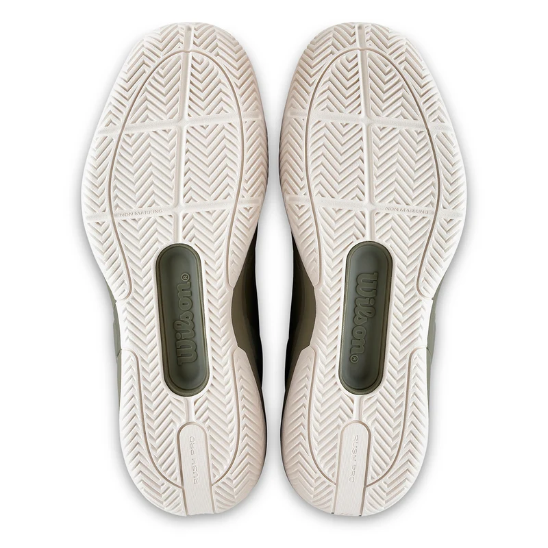Wilson Men's Rush Pro 5 DST Tennis Shoes Vetiver/Tofu/Caramel