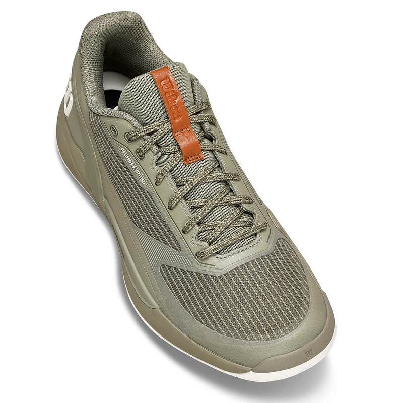 Wilson Men's Rush Pro 5 DST Tennis Shoes Vetiver/Tofu/Caramel