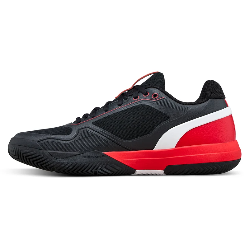 Wilson Men's Rush Pro 5 Tennis Shoes Black/Red/White