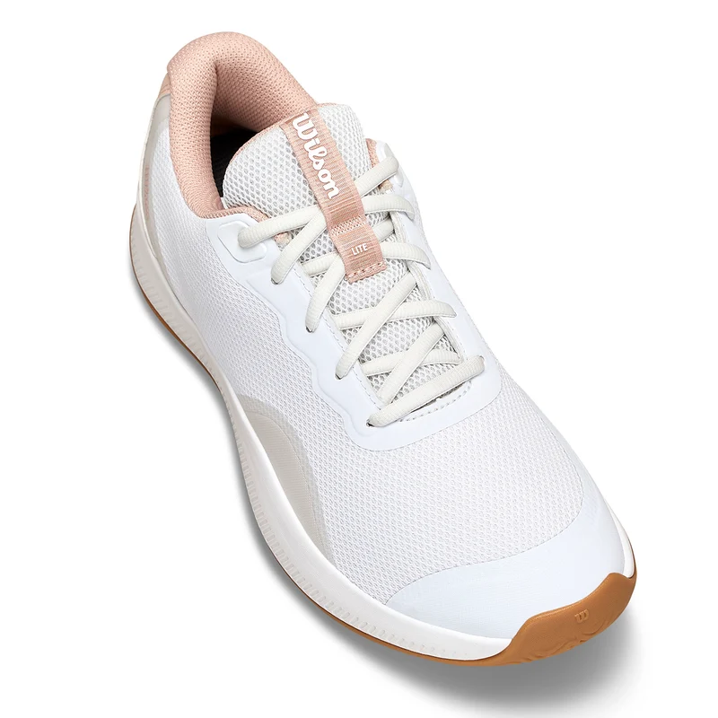 Wilson Women's Intrigue Lite Tennis Shoes White/Cameo Rose