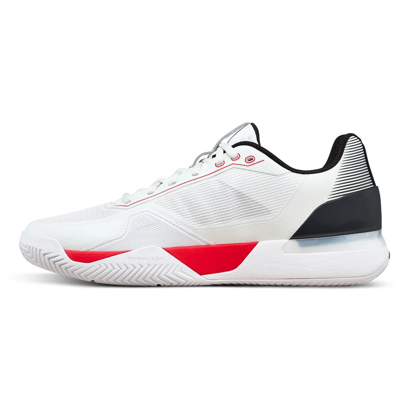 Wilson Men's Rush Tour 5 Tennis Shoes White/Black/Infrared