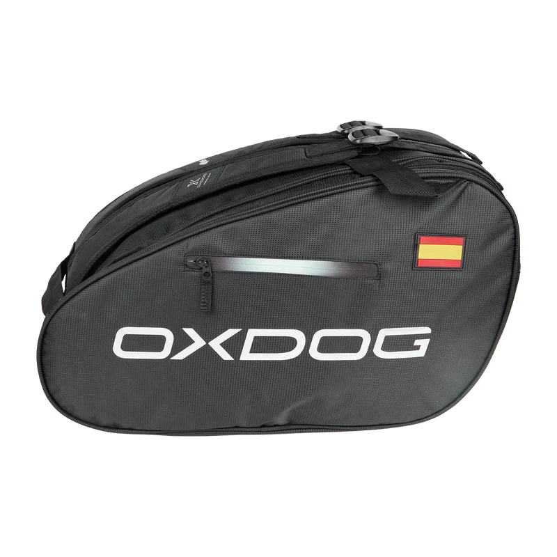 Pala Oxdog Ultimate Court + Paletero Oxdog FEP ultra tour padel bag + Bote de pelotas Oxdog BOOST+
