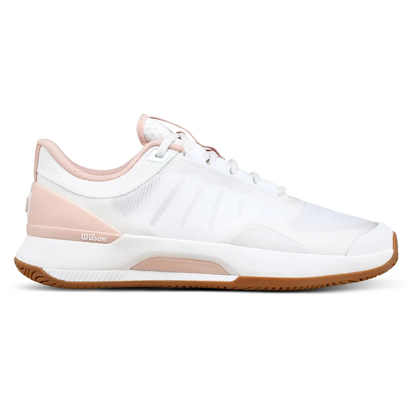 Wilson Women's Intrigue Tour Tennis Shoes White/Cameo Rose