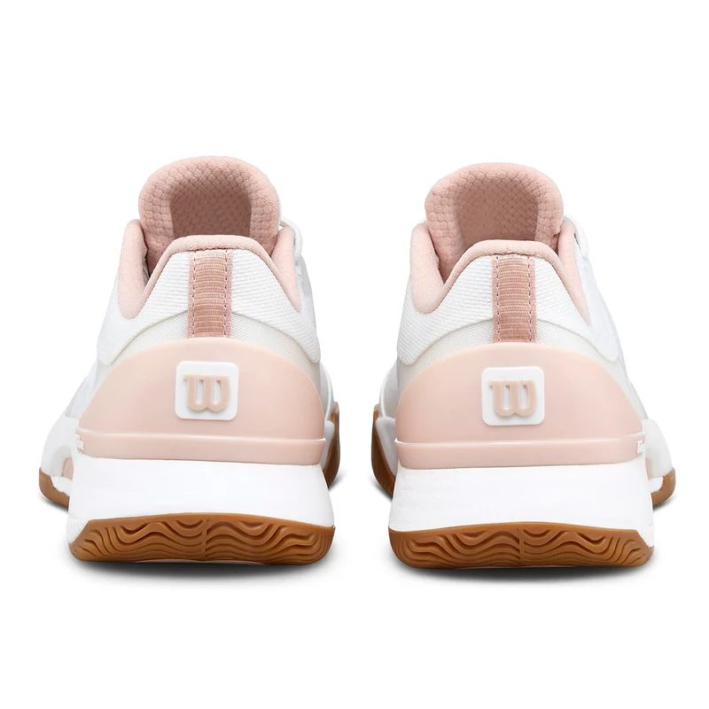 Wilson Women's Intrigue Tour Tennis Shoes White/Cameo Rose