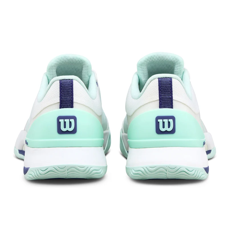 Wilson Women's Intrigue Tour Tennis Shoes White/Bay/Skipper Blue