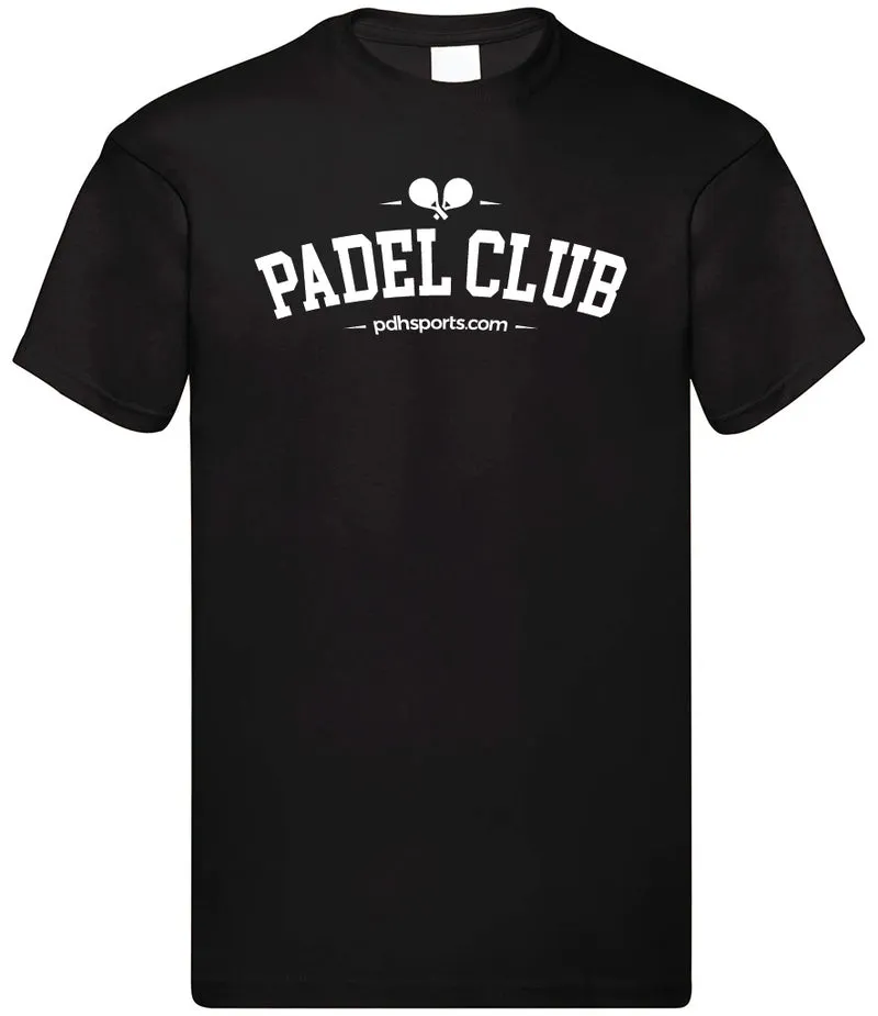 PDH Padel is not Tennis T-Shirt V2 Black